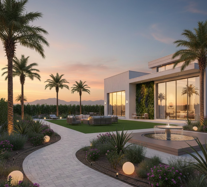 تنسيق الحدائق باحتراف في السعودية: خدمات متكاملة وتقنيات حديثة