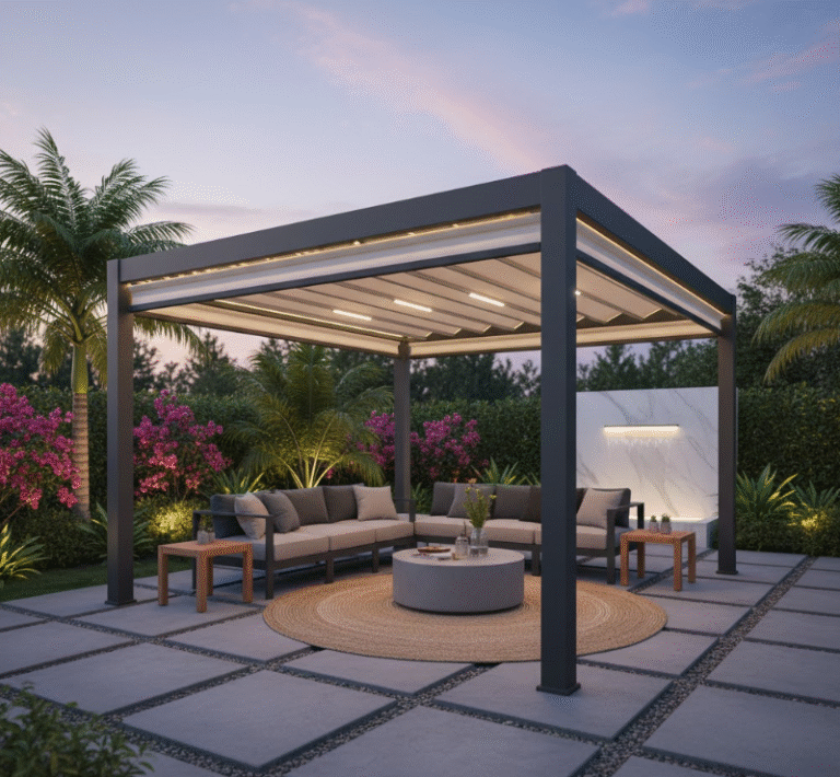 تنسيق مظلات حدائق