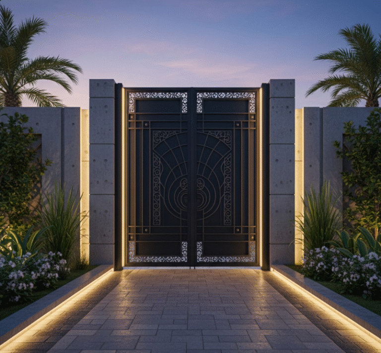 ابواب حديد في الرياض