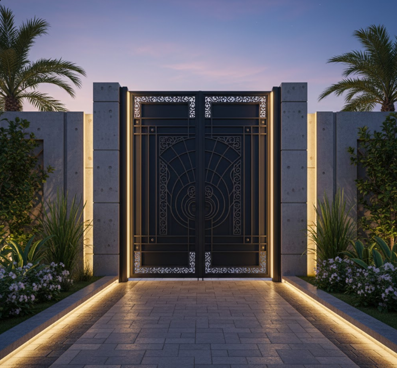 ابواب حديد في الرياض