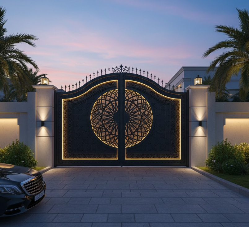 ابواب حديد في الرياض