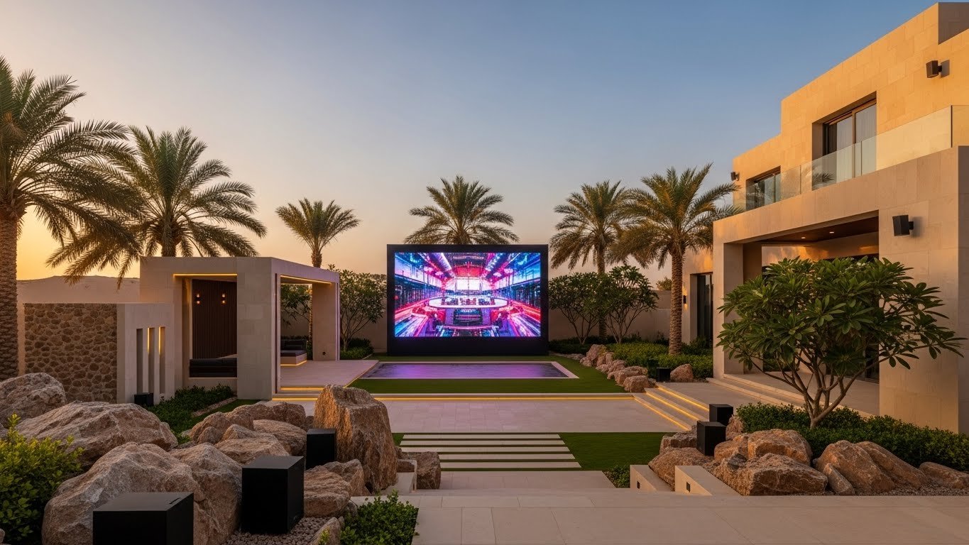 شاشات العرض الخارجية