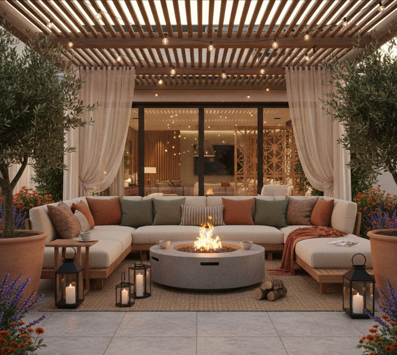 تصميم جلسه خارجيه
